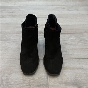 Lucky Brand Black Ankle Booties